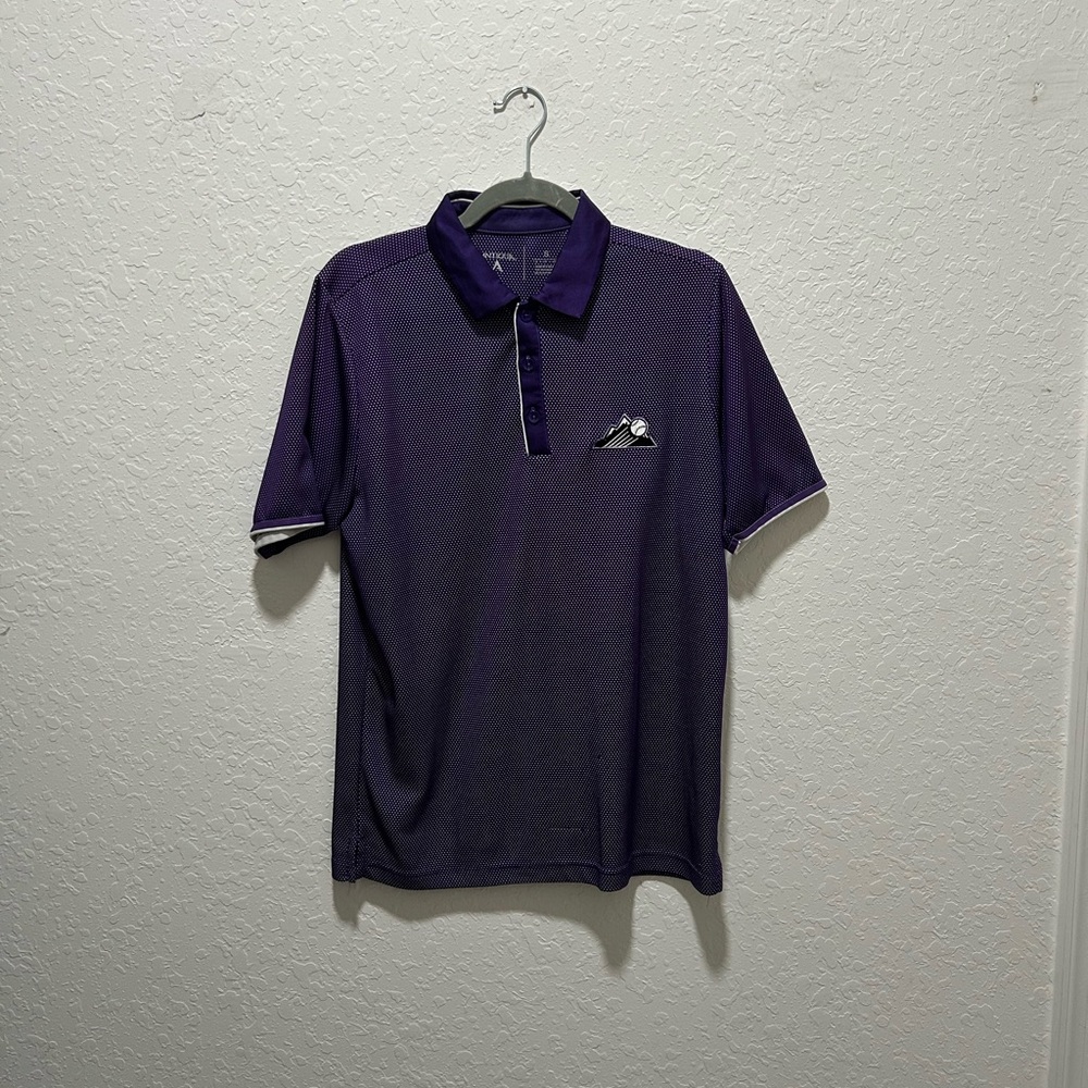 Colorado Rockies Purple Polo Shirt